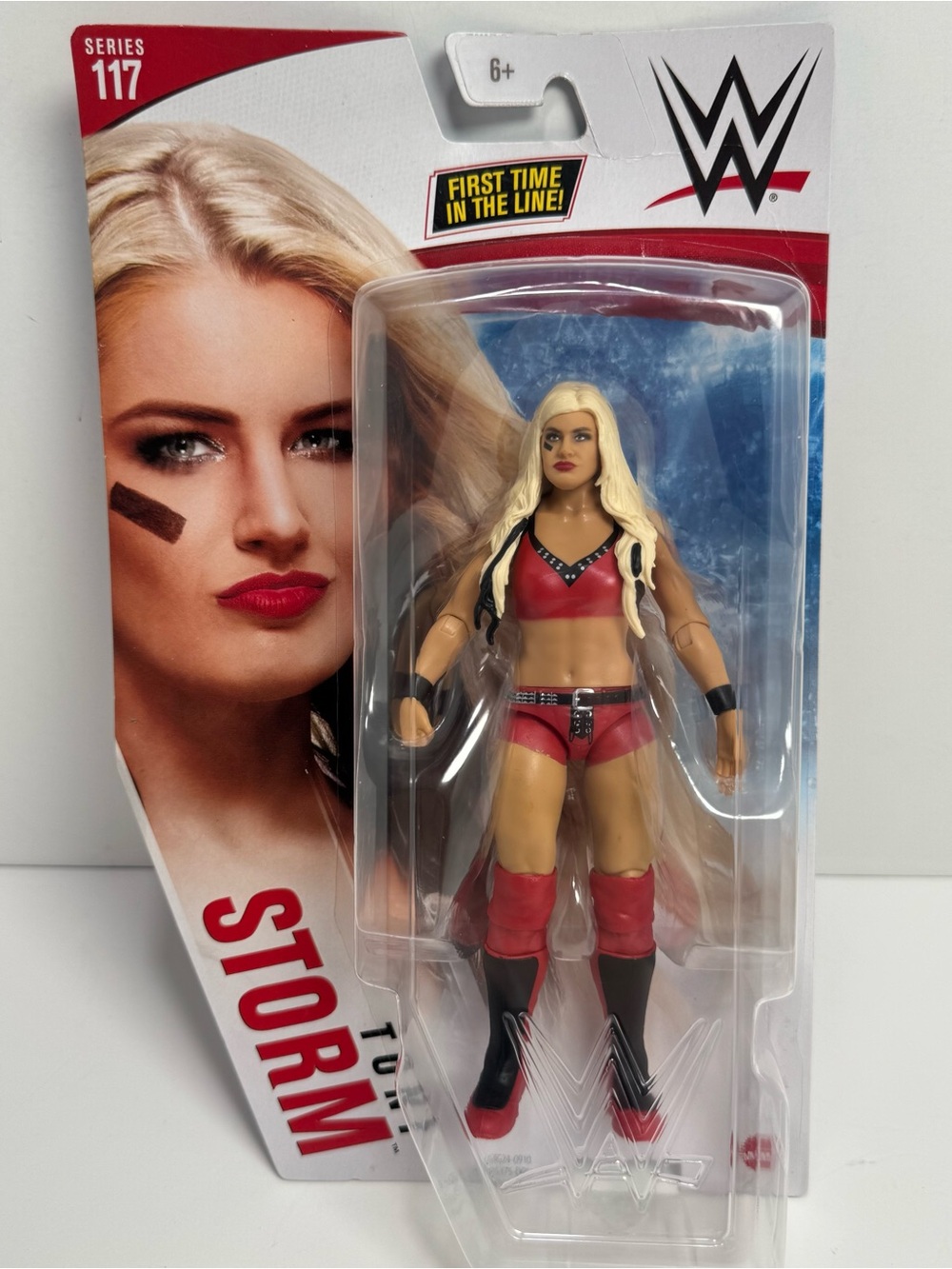 WWE Toni Storm Series 117 Action Figure Mattel First Time In Line